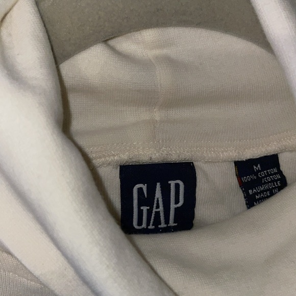 VINTAGE Gap Oversized Sweatshirt/Jersey Turtleneck - Picture 2 of 3